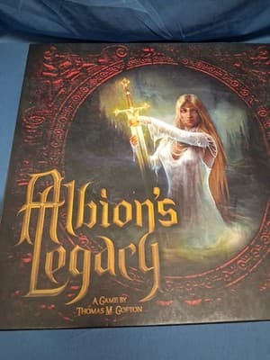 Lynnvander Boardgame Albion's Legacy (2nd Ed) Box VG+/EX - Thumbnail 2