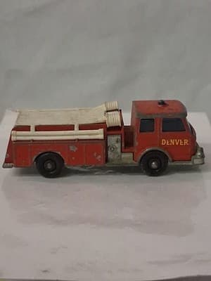 Vintage 1960s Lesney Matchbox No. 29 Denver Fire Pumper Truck Made in England 🚒 - Thumbnail 5