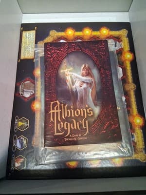 Lynnvander Boardgame Albion's Legacy (2nd Ed) Box VG+/EX - Thumbnail 7
