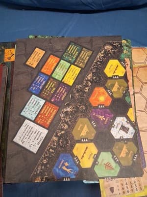 Titan Boardgame (Valley Games, Inc) Hardly Used, Exc , Rare - Thumbnail 8