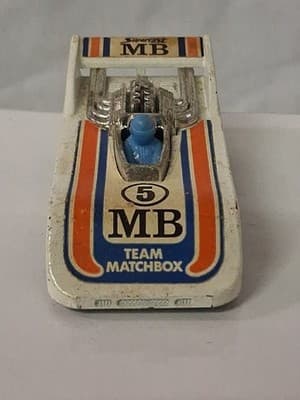 MATCHBOX SUPERFAST No 56 HI-TAILER WHITE UNBOXED 1974 LESNEY "TEAM MATCHBOX" - Thumbnail 3