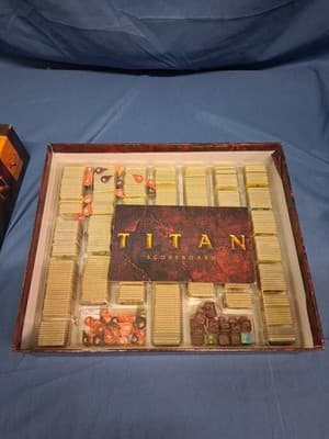 Titan Boardgame (Valley Games, Inc) Hardly Used, Exc , Rare - Thumbnail 2