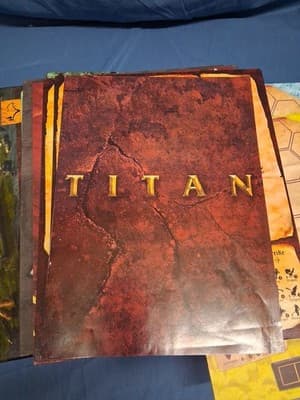 Titan Boardgame (Valley Games, Inc) Hardly Used, Exc , Rare - Thumbnail 10