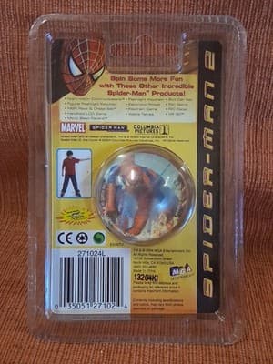 Spiderman 2 Bounce Ball Vintage 2004 MGM Marvel New Sealed - Thumbnail 3