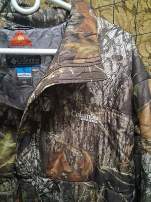 Columbia Jacket Mens 2X Multi Camo PHG Omni-Heat Omni-Tech Vintage Camo Coat Exc - Thumbnail 4