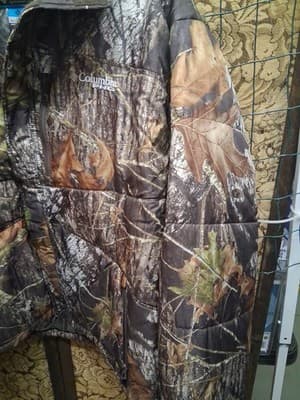 Columbia Jacket Mens 2X Multi Camo PHG Omni-Heat Omni-Tech Vintage Camo Coat Exc - Thumbnail 7