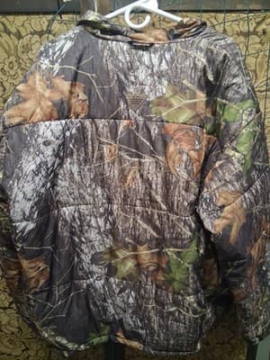 Columbia Jacket Mens 2X Multi Camo PHG Omni-Heat Omni-Tech Vintage Camo Coat Exc - Thumbnail 8