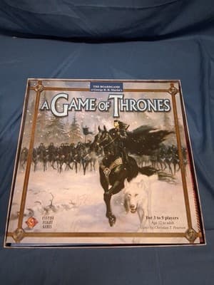 A Game of Thrones Board Game 1st Edition Fantasy Flight Games Not Complete - Thumbnail 2
