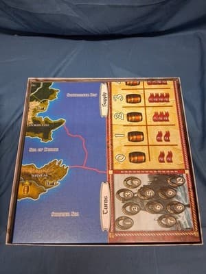A Game of Thrones Board Game 1st Edition Fantasy Flight Games Not Complete - Thumbnail 3