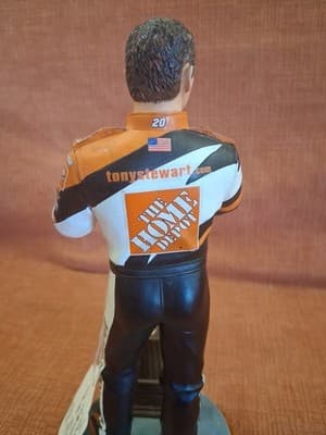 2002 Tony Stewart NASCAR Trophy Figure Character Collectibles Limited Edition #d - Thumbnail 9