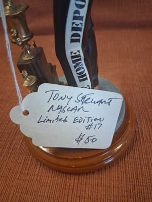 2002 Tony Stewart NASCAR Trophy Figure Character Collectibles Limited Edition #d - Thumbnail 7