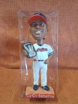 Cleveland Indians Pitcher C.C. Sabathia Bobblehead. 2007 Cy Young - Thumbnail 5