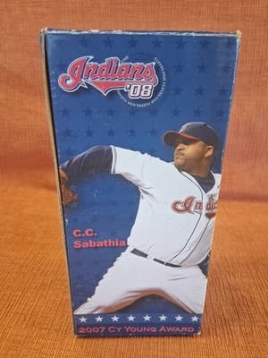 Cleveland Indians Pitcher C.C. Sabathia Bobblehead. 2007 Cy Young - Thumbnail 4