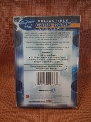 American Idol Collectible Card Game Deck Season 3 2004 Fleer - Thumbnail 2
