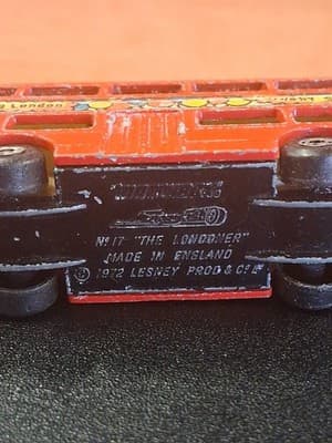 Matchbox Superfast 1972 The Londoner No 17 Swinging London Carnaby Street - Thumbnail 8