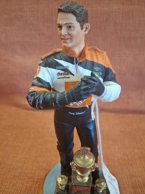 2002 Tony Stewart NASCAR Trophy Figure Character Collectibles Limited Edition #d - Thumbnail 3