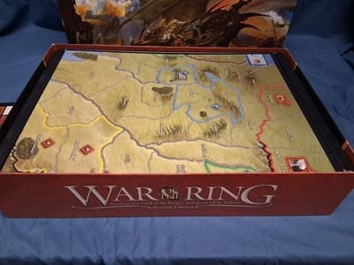 Fantasy Flight Games Ares Games War of The Ring 2nd Edition, Opened Box Unused - Thumbnail 5