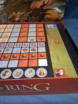 Fantasy Flight Games Ares Games War of The Ring 2nd Edition, Opened Box Unused - Thumbnail 4