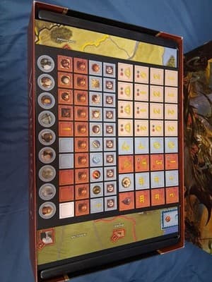 Fantasy Flight Games Ares Games War of The Ring 2nd Edition, Opened Box Unused - Thumbnail 2