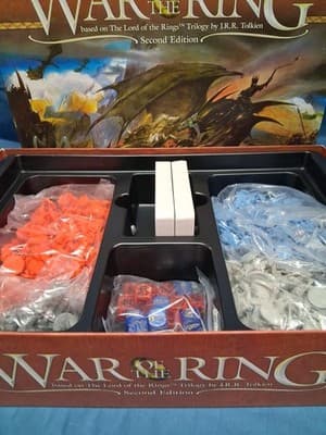 Fantasy Flight Games Ares Games War of The Ring 2nd Edition, Opened Box Unused - Thumbnail 13