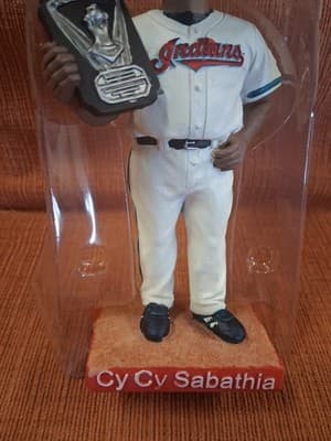 Cleveland Indians Pitcher C.C. Sabathia Bobblehead. 2007 Cy Young - Thumbnail 7