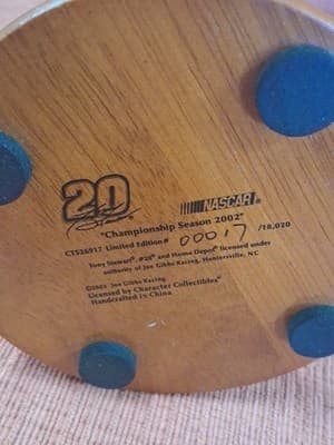 2002 Tony Stewart NASCAR Trophy Figure Character Collectibles Limited Edition #d - Thumbnail 15