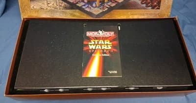 Monopoly Star Wars Episode I 3D Collector Edition - 1999 Parker Brothers - Exc - Thumbnail 2