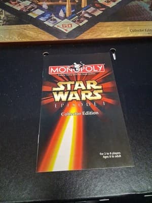 Monopoly Star Wars Episode I 3D Collector Edition - 1999 Parker Brothers - Exc - Thumbnail 3