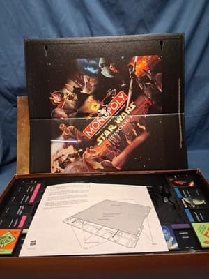 Monopoly Star Wars Episode I 3D Collector Edition - 1999 Parker Brothers - Exc - Thumbnail 4