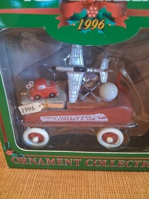 1996 Radio Flyer Collector Model # 120 Christmas Ornament - Thumbnail 2