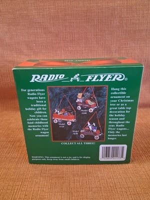 1996 Radio Flyer Collector Model # 120 Christmas Ornament - Thumbnail 3