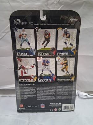 2009 McFarlane Toys NFL Series 20 - #33 Michael Turner Atlanta Falcons 6” Figure - Thumbnail 4