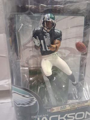 2010 Mcfarlane NFL Series24 Eagles Desean Jackson Black Jersey 2528/3000 Variant - Thumbnail 2