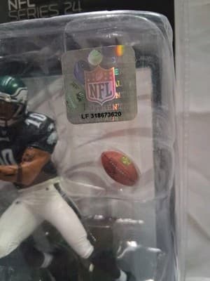 2010 Mcfarlane NFL Series24 Eagles Desean Jackson Black Jersey 2528/3000 Variant - Thumbnail 4