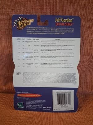 1:64th Scale Jeff Gordon Diecast By Winners Circle - Thumbnail 3
