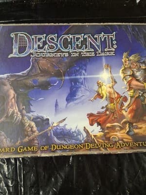 Descent Journeys In The Dark Board Game Fantasy Flight Dungeon Crawler Used Exc - Thumbnail 3