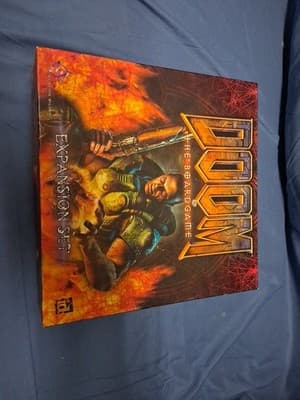 RARE DOOM: The Board Game - Expansion Set - 1st Ed. FFG OOP Excellent Condition! - Thumbnail 2
