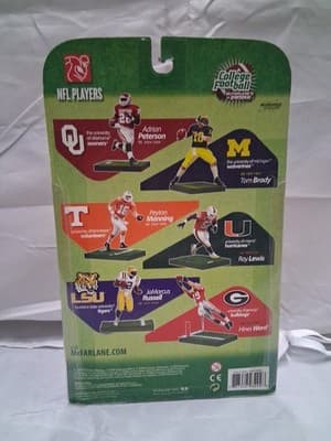 McFarlane College Football Adrian Peterson Oklahoma Sooners CHASE VARIANT Figure - Thumbnail 5