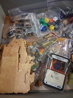 Descent Journeys In The Dark Board Game Fantasy Flight Dungeon Crawler Used Exc - Thumbnail 10