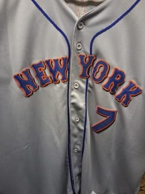 Authentic Jose Reyes 2009 Inaugural New York Mets #7 On-Field Majestic Jersey 54 - Thumbnail 5