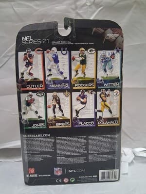 Aaron Rodgers Green Bay Packers McFarlane 2009 NFL Series 21 Action Figure (U22) - Thumbnail 3