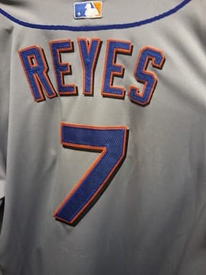 Authentic Jose Reyes 2009 Inaugural New York Mets #7 On-Field Majestic Jersey 54 - Thumbnail 8
