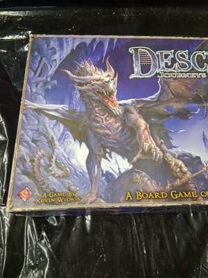 Descent Journeys In The Dark Board Game Fantasy Flight Dungeon Crawler Used Exc - Thumbnail 2