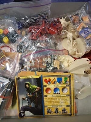 Descent Journeys In The Dark Board Game Fantasy Flight Dungeon Crawler Used Exc - Thumbnail 9