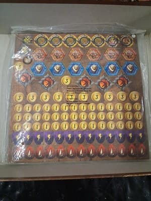 World of Warcraft - The Board Game 2005 SEALED CONTENTS UNPUNCHED PARTS - Thumbnail 21