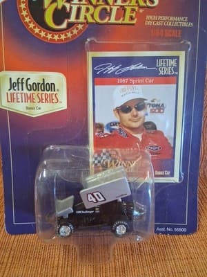 Winner's Circle 1997 Lifetime Series Jeff Gordon #40 Sprint Car 1/64 Scale (B113 - Thumbnail 2
