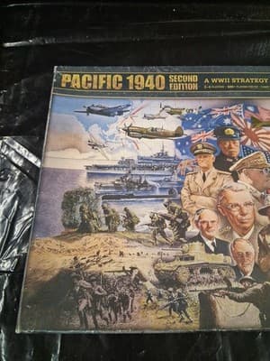 Axis & Allies Pacific 1940 2nd Edition Hasbro WW2 Strategy Lightly Used Exc Cond - Thumbnail 2