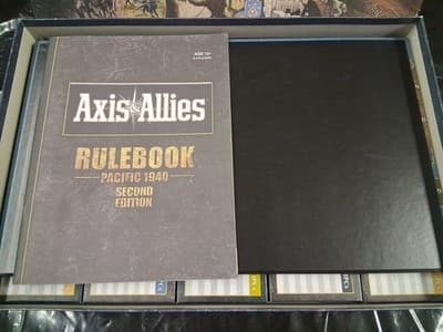 Axis & Allies Pacific 1940 2nd Edition Hasbro WW2 Strategy Lightly Used Exc Cond - Thumbnail 4