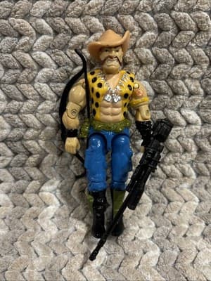 Gnawgahyde Dreadnok Poacher V1 G.I. Joe 1989 Hasbro Vintage Action Figure - Thumbnail 2