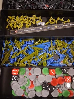 Axis & Allies Pacific 1940 2nd Edition Hasbro WW2 Strategy Lightly Used Exc Cond - Thumbnail 9